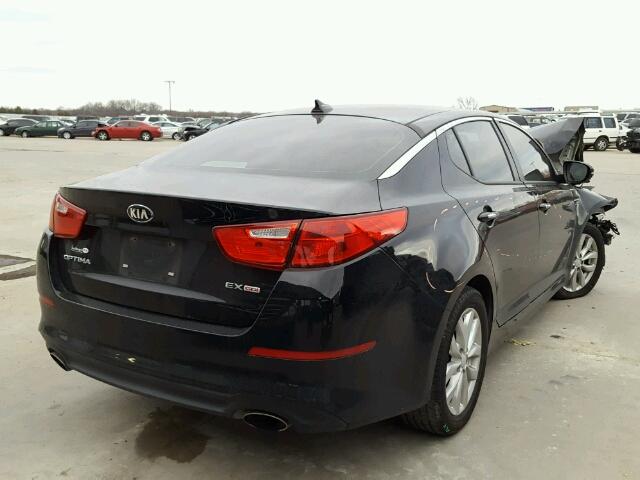 5XXGN4A71FG402278 - 2015 KIA OPTIMA EX BLACK photo 4