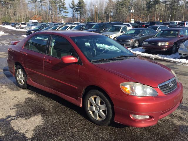 1NXBR32E58Z00285 - 2008 TOYOTA COROLLA CE BURGUNDY photo 1