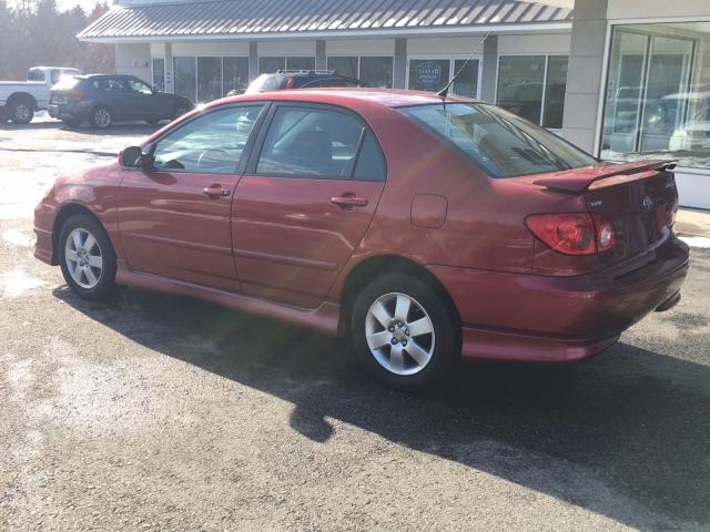 1NXBR32E58Z00285 - 2008 TOYOTA COROLLA CE BURGUNDY photo 3