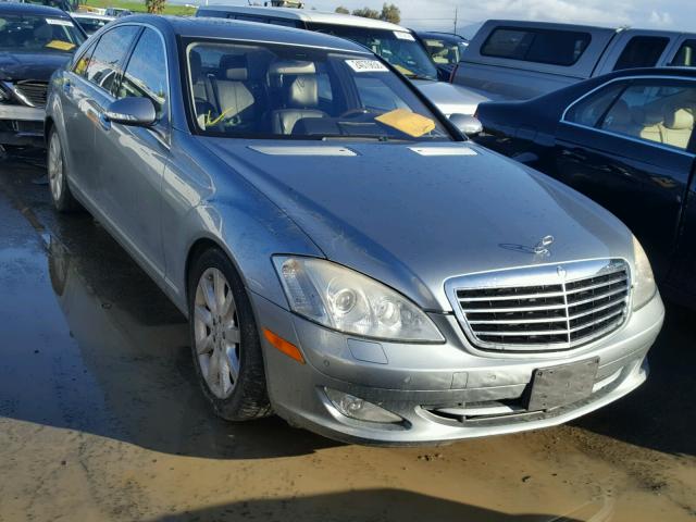 WDDNG71X07A099838 - 2007 MERCEDES-BENZ S 550 SILVER photo 1