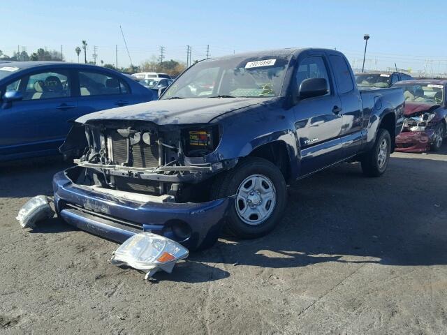 5TETX22NX6Z288874 - 2006 TOYOTA TACOMA ACC BLUE photo 2