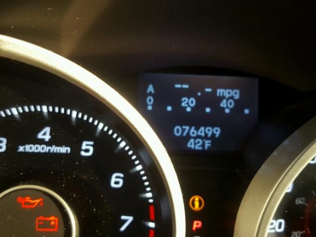 19UUA8F56DA005043 - 2013 ACURA TL TECH BLACK photo 8