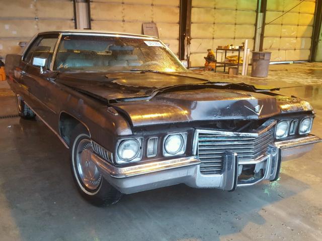 6D47R20177456 - 1972 CADILLAC DEVILLE BROWN photo 1