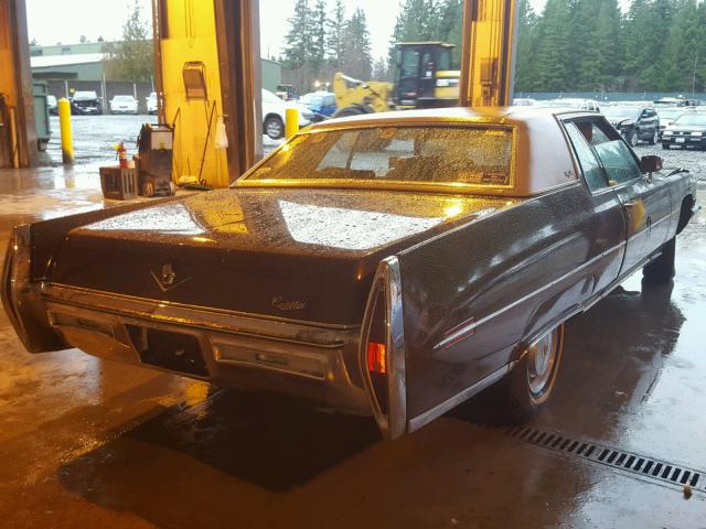 6D47R20177456 - 1972 CADILLAC DEVILLE BROWN photo 4