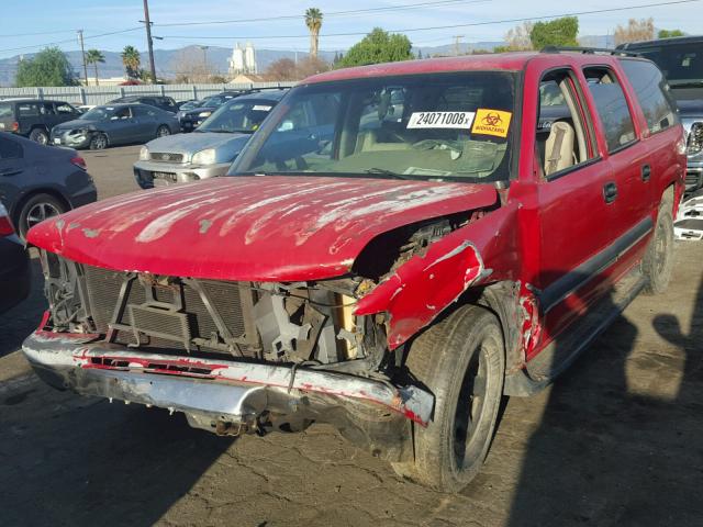 3GNEC16T22G182617 - 2002 CHEVROLET AVALANCHE RED photo 2