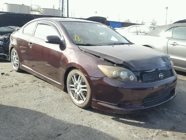 JTKDE167080234804 - 2008 TOYOTA SCION TC BURGUNDY photo 1