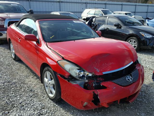 4T1FA38P84U028066 - 2004 TOYOTA CAMRY SOLA RED photo 1