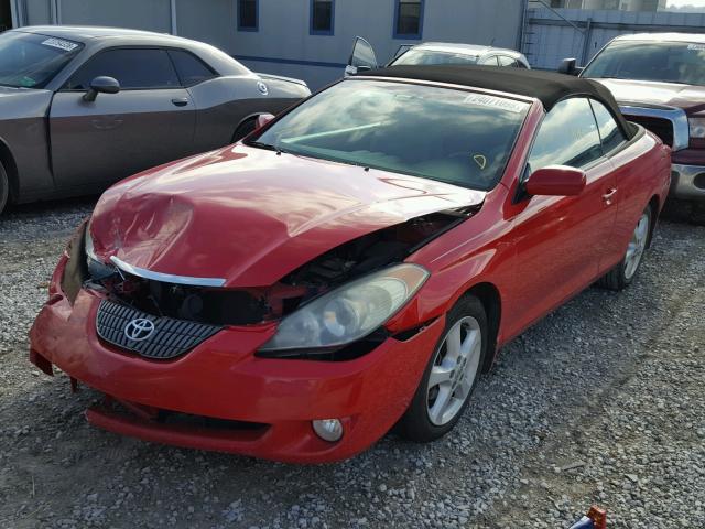 4T1FA38P84U028066 - 2004 TOYOTA CAMRY SOLA RED photo 2