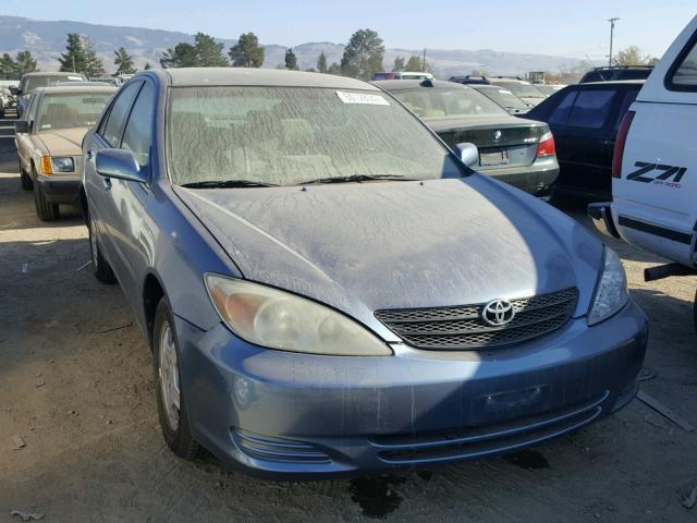 4T1BE32K34U937347 - 2004 TOYOTA CAMRY LE BLUE photo 1