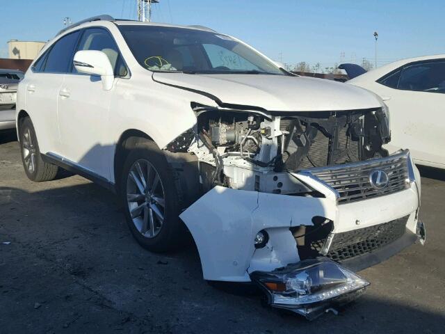 JTJZK1BA2F2426022 - 2015 LEXUS RX 350 WHITE photo 1