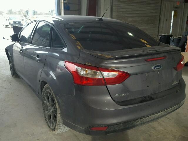 1FADP3F23EL123083 - 2014 FORD FOCUS SE GRAY photo 3