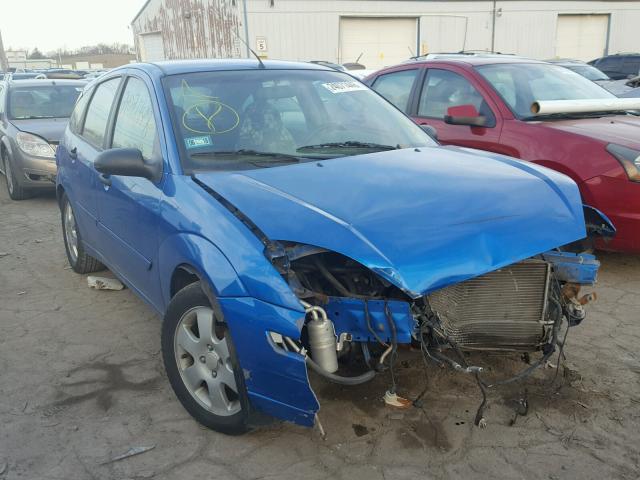 3FAFP37322R180906 - 2002 FORD FOCUS ZX5 BLUE photo 1