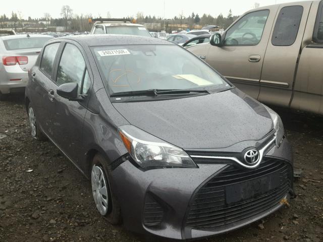 VNKKTUD36HA080302 - 2017 TOYOTA YARIS L GRAY photo 1