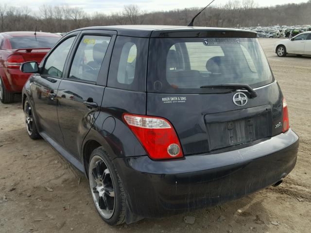 JTKKT624X65001390 - 2006 TOYOTA SCION XA BLACK photo 3