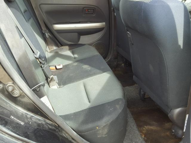 JTKKT624X65001390 - 2006 TOYOTA SCION XA BLACK photo 6