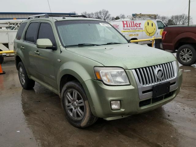 4M2CU97168KJ25504 - 2008 MERCURY MARINER PR GREEN photo 1