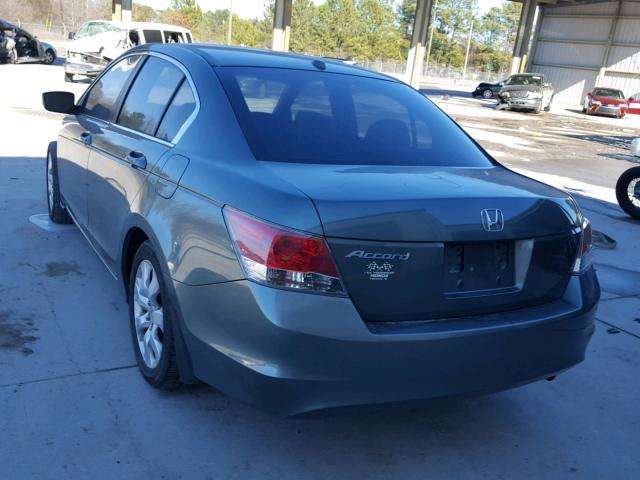 1HGCP26858A017269 - 2008 HONDA ACCORD EXL GREEN photo 3