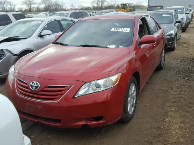 JTNBE46K373018264 - 2007 TOYOTA CAMRY NEW RED photo 2