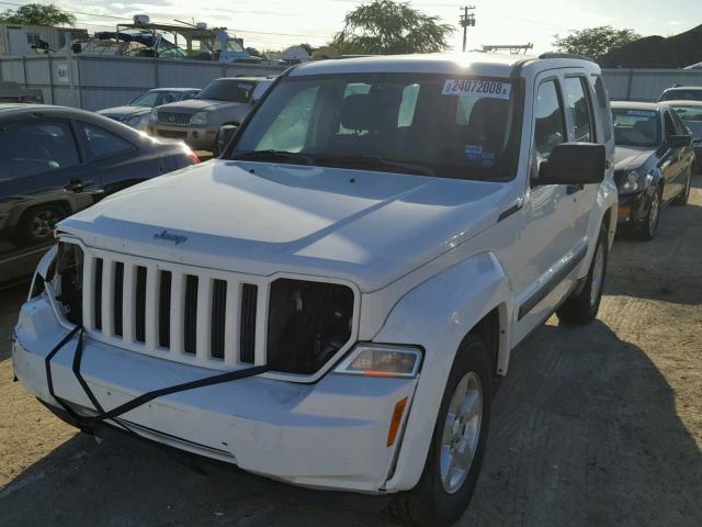 1J4PP2GK2AW117875 - 2010 JEEP LIBERTY SP WHITE photo 2