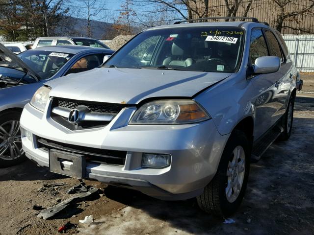 2HNYD18975H509743 - 2005 ACURA MDX TOURIN SILVER photo 2