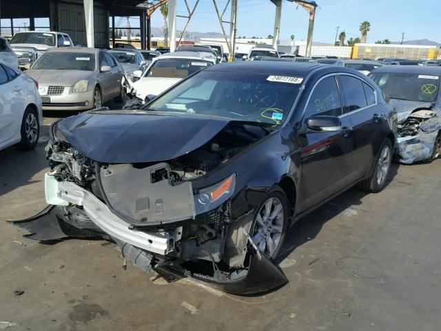 19UUA8F56CA005235 - 2012 ACURA TL BLACK photo 2