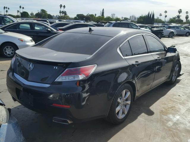 19UUA8F56CA005235 - 2012 ACURA TL BLACK photo 4