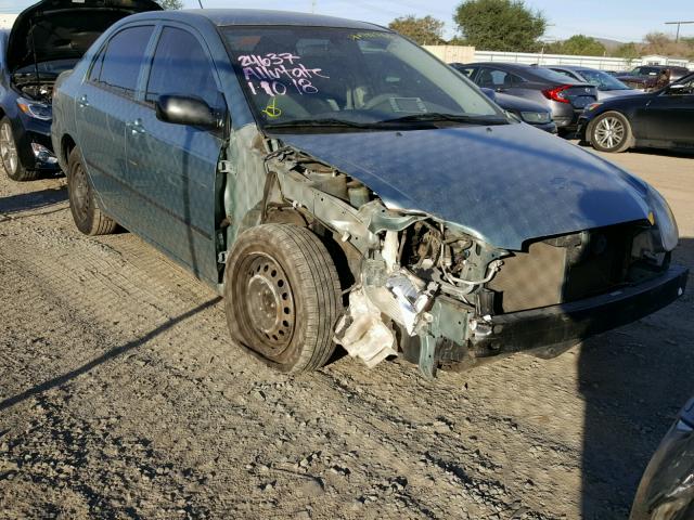 1NXBR32E36Z725601 - 2006 TOYOTA COROLLA TEAL photo 1