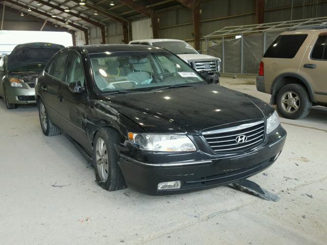 KMHFC46D88A328416 - 2008 HYUNDAI AZERA GLS BLACK photo 1