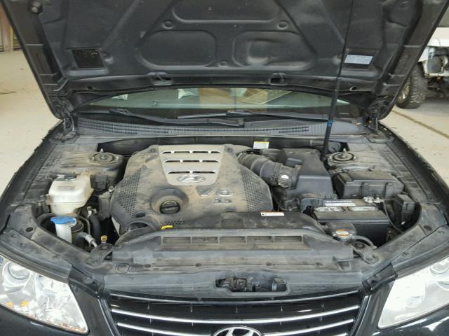 KMHFC46D88A328416 - 2008 HYUNDAI AZERA GLS BLACK photo 7