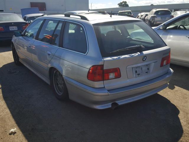 WBADS43452GD86961 - 2002 BMW 525 IT AUT SILVER photo 3