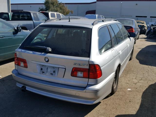 WBADS43452GD86961 - 2002 BMW 525 IT AUT SILVER photo 4
