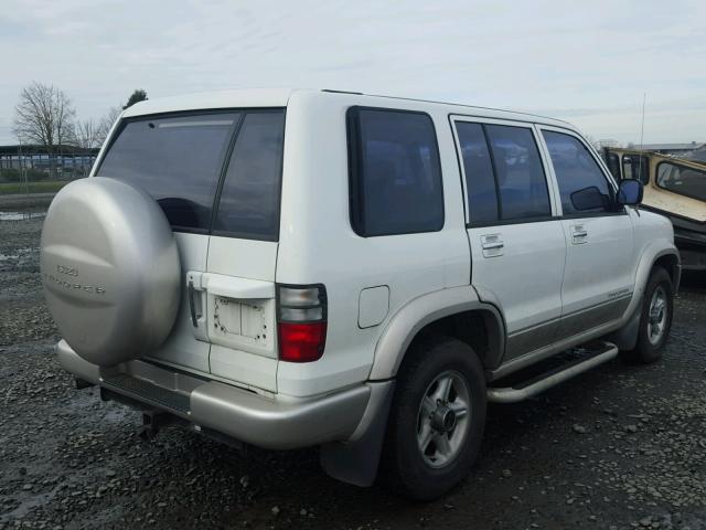 JACDJ58X0Y7J03515 - 2000 ISUZU TROOPER S WHITE photo 4