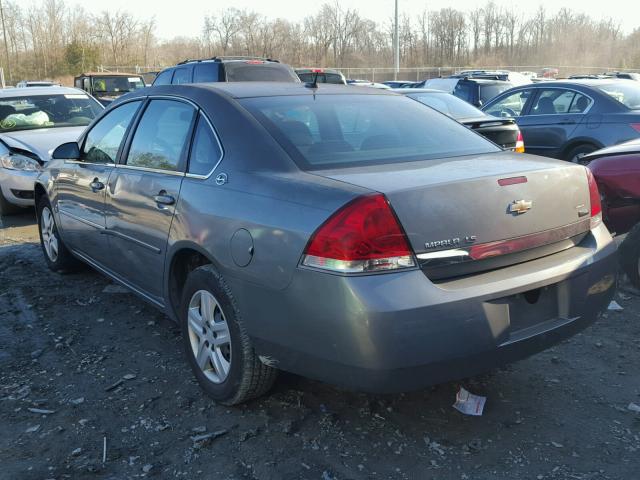 2G1WB58K679138593 - 2007 CHEVROLET IMPALA LS GRAY photo 3