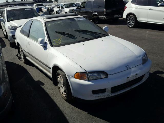 1HGEJ126XPL042096 - 1993 HONDA CIVIC EX WHITE photo 1