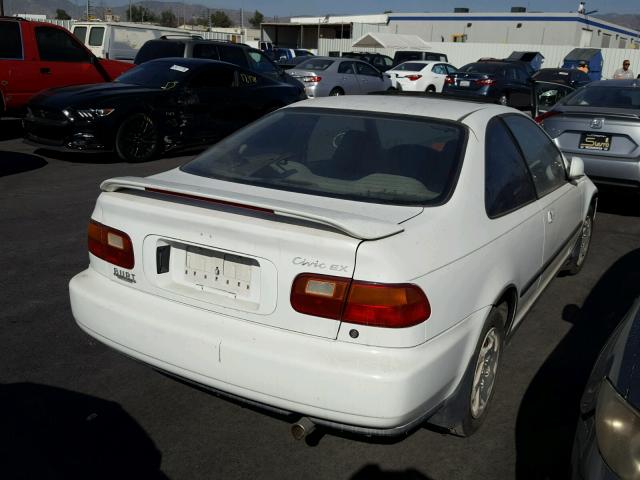 1HGEJ126XPL042096 - 1993 HONDA CIVIC EX WHITE photo 4