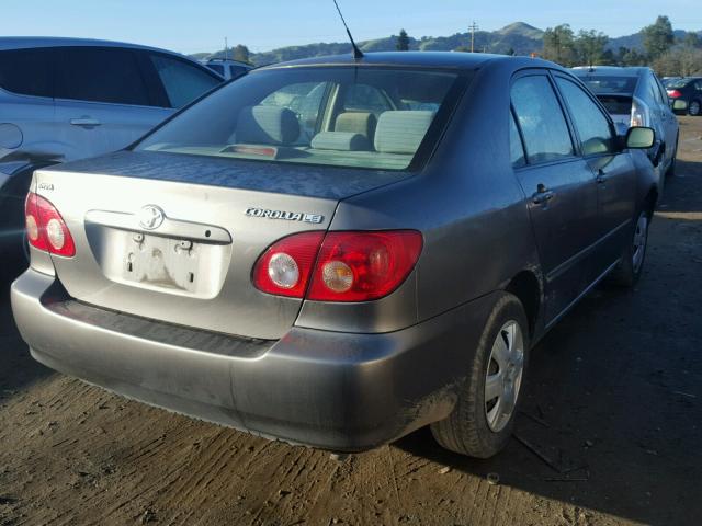 1NXBR32EX5Z452655 - 2005 TOYOTA COROLLA CE CHARCOAL photo 4