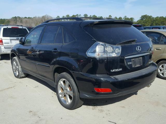 JTJHW31U460041502 - 2006 LEXUS RX BLACK photo 3