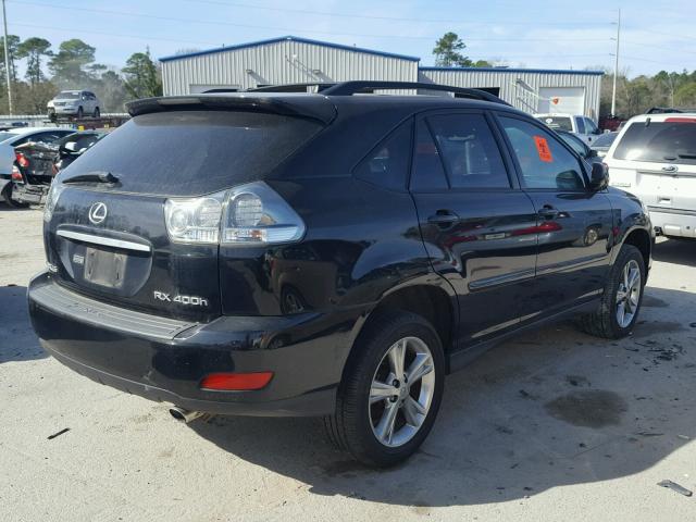 JTJHW31U460041502 - 2006 LEXUS RX BLACK photo 4