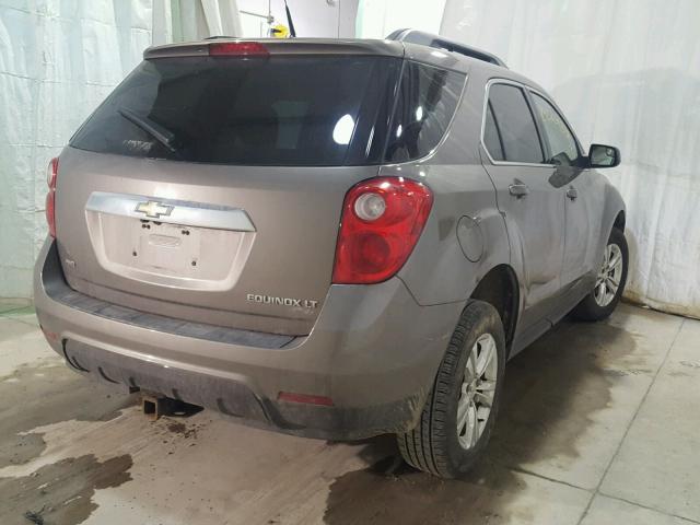 2GNFLEEK3C6240459 - 2012 CHEVROLET EQUINOX LT GRAY photo 4