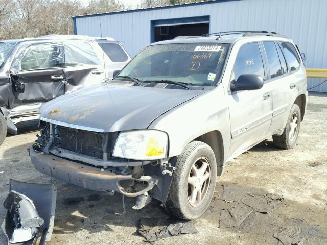 1GKDS13S852106369 - 2005 GMC ENVOY CHARCOAL photo 2