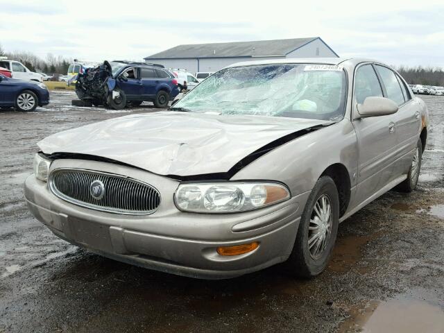 1G4HP54K924212992 - 2002 BUICK LESABRE CU BROWN photo 2