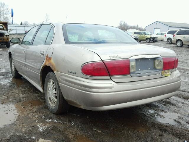 1G4HP54K924212992 - 2002 BUICK LESABRE CU BROWN photo 3