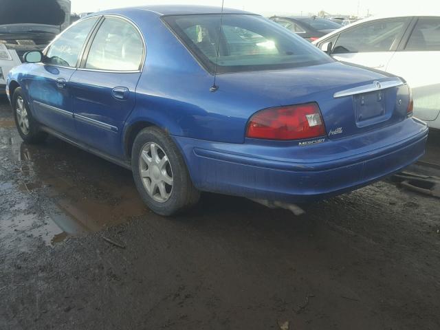 1MEHM55S13G613222 - 2003 MERCURY SABLE LS P BLUE photo 3