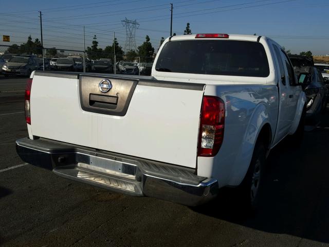 1N6BD0CT3BC429084 - 2011 NISSAN FRONTIER S WHITE photo 4