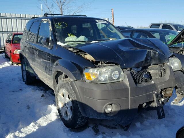 1FMYU03187KA73431 - 2007 FORD ESCAPE XLT BLACK photo 1