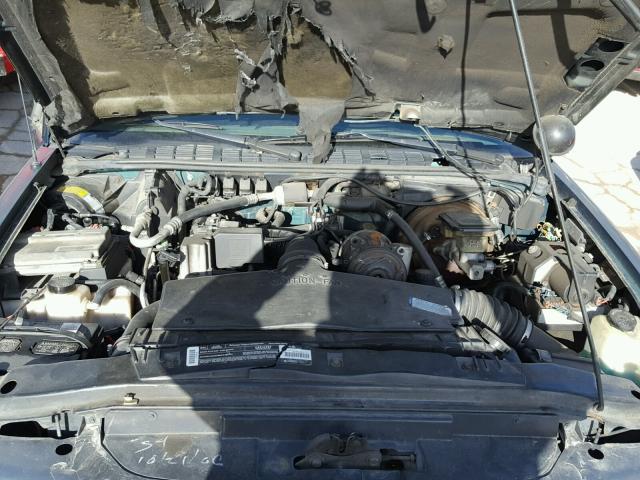 1GTCS1445TK530936 - 1996 GMC SONOMA GREEN photo 7