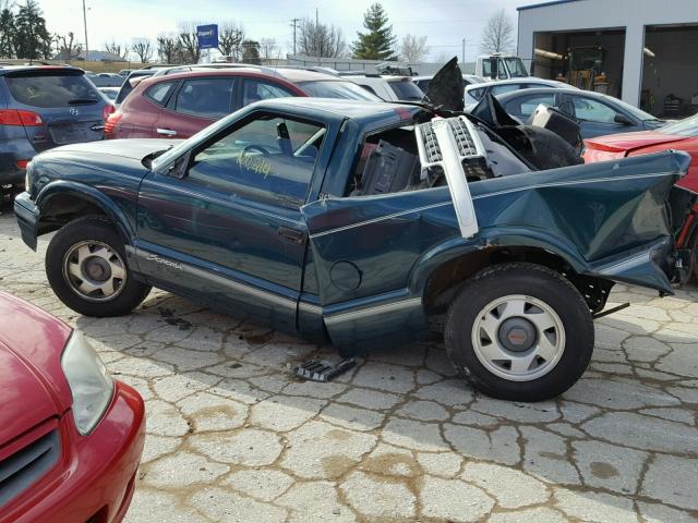 1GTCS1445TK530936 - 1996 GMC SONOMA GREEN photo 9