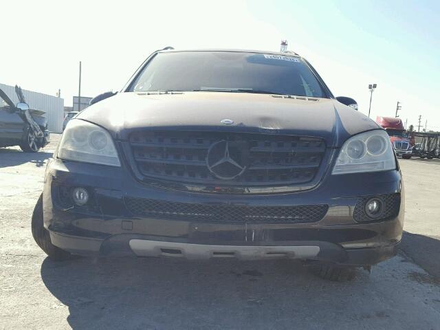 4JGBB86E26A072269 - 2006 MERCEDES-BENZ ML 350 BLACK photo 9