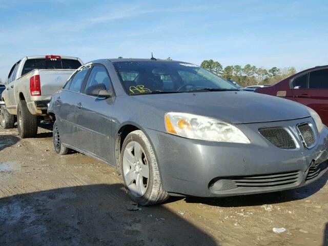 1G2ZG57B184188415 - 2008 PONTIAC G6 BASE GRAY photo 1