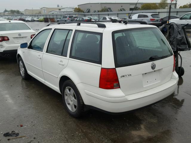 WVWSK61J52W115593 - 2002 VOLKSWAGEN JETTA GLS WHITE photo 3